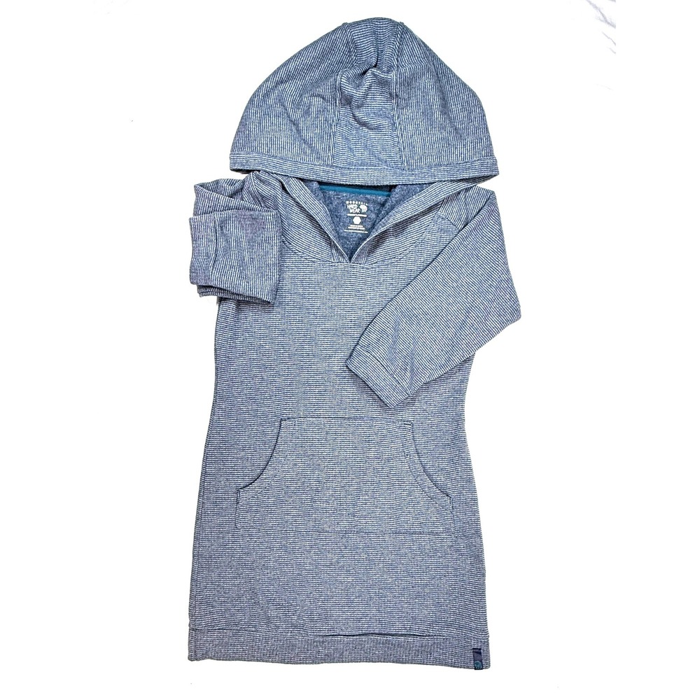 Mountain Hardwear Striped Hoodie Dress Women's Size Small Pullover Pockets‎ - Picture 3 of 7